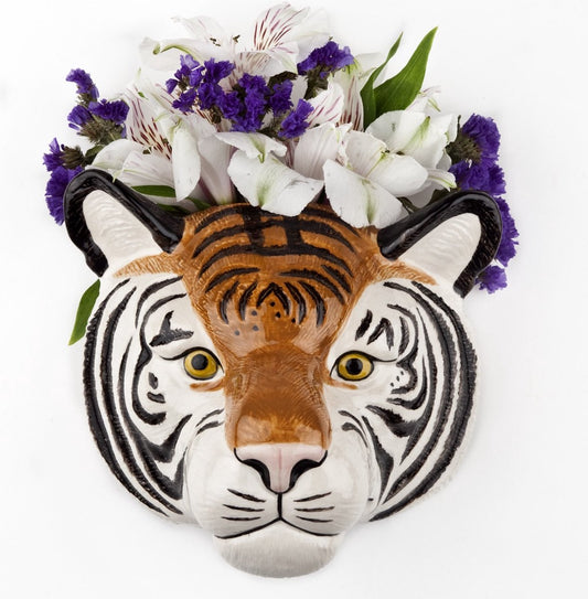 Tiger Wall Vase - Large