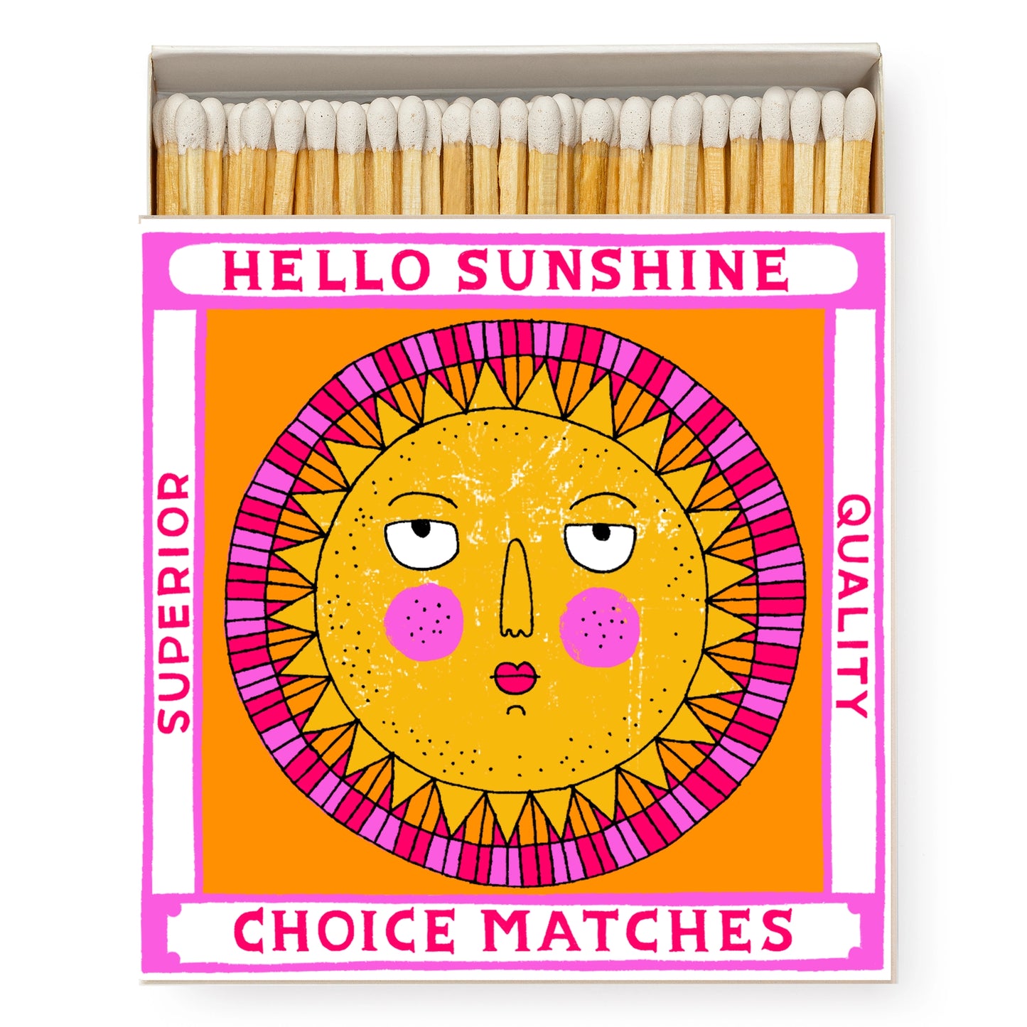 Hello Sunshine Matches Matchbox