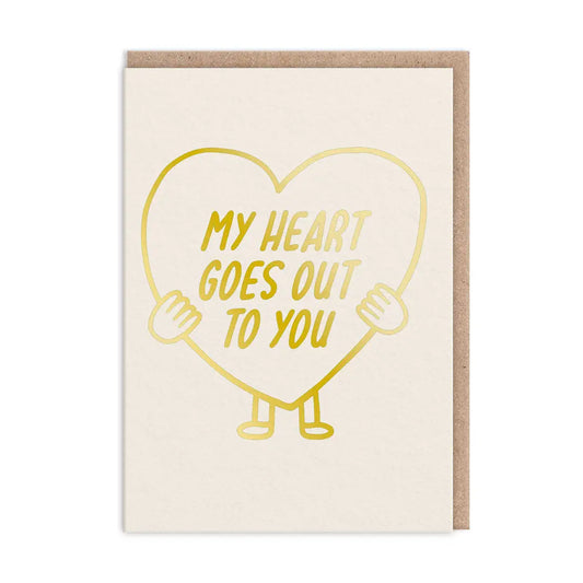 My Heart Goes Out To You Sympathy Card