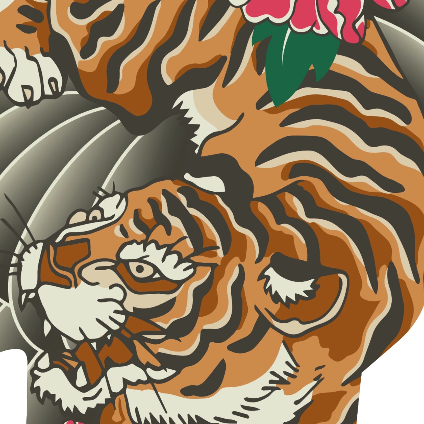 Koinobori - Tattoo Tiger