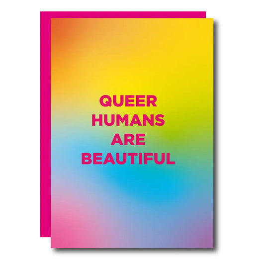 Queer Humans Greeting Card