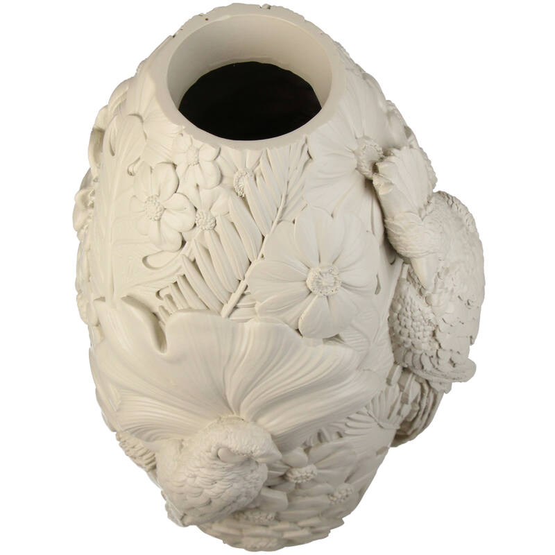 Vase Bird Beige