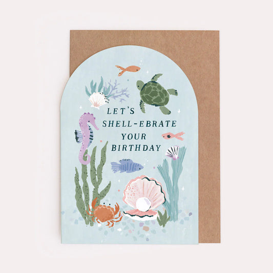 Under The Sea Birthday Card