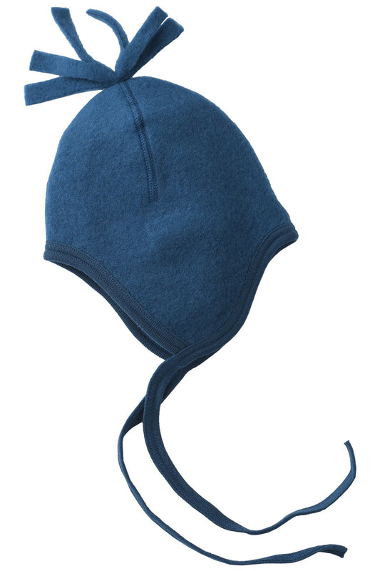 Wool Hat - Blue Melange