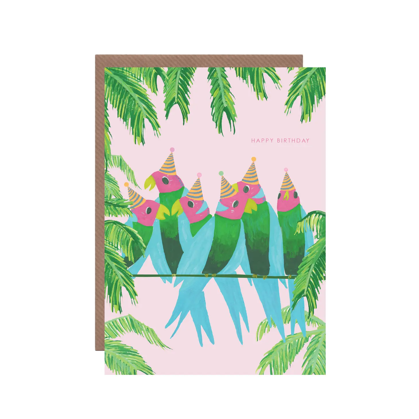 Parrot Party Greeting Card