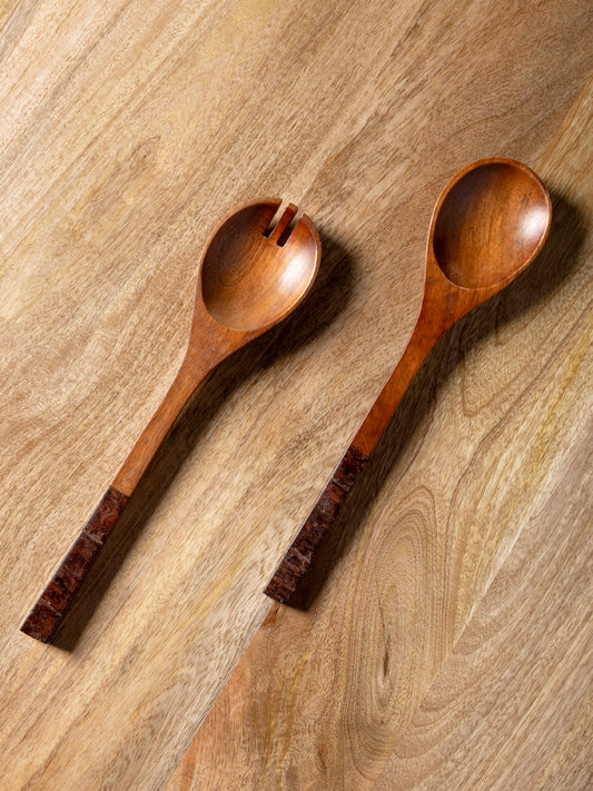 Forest Salad Spoons