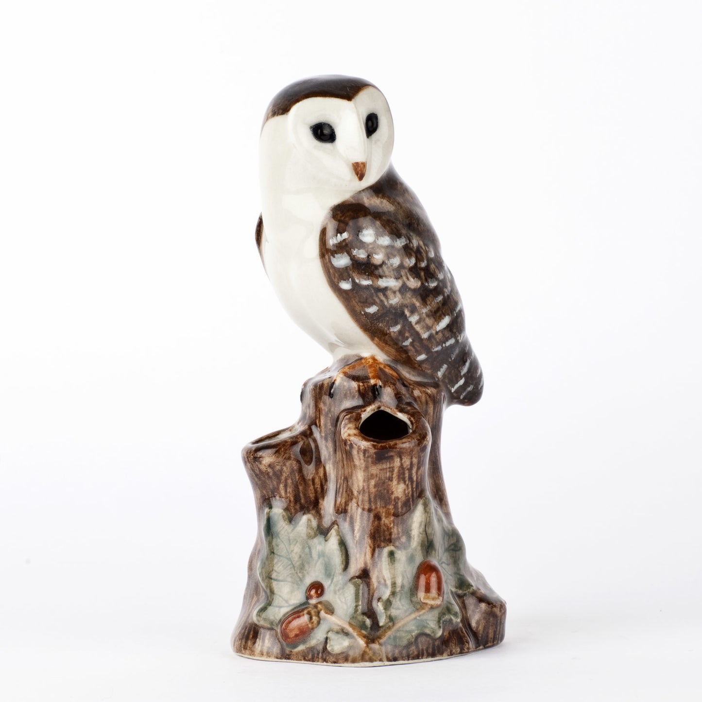 Barn Owl bud vase 12