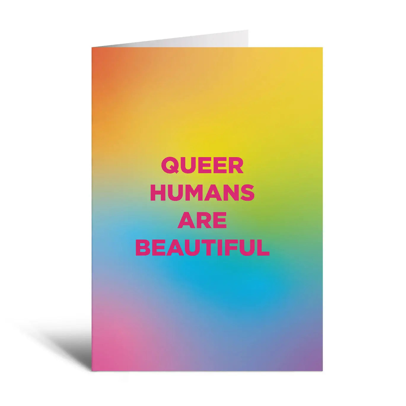 Queer Humans Greeting Card