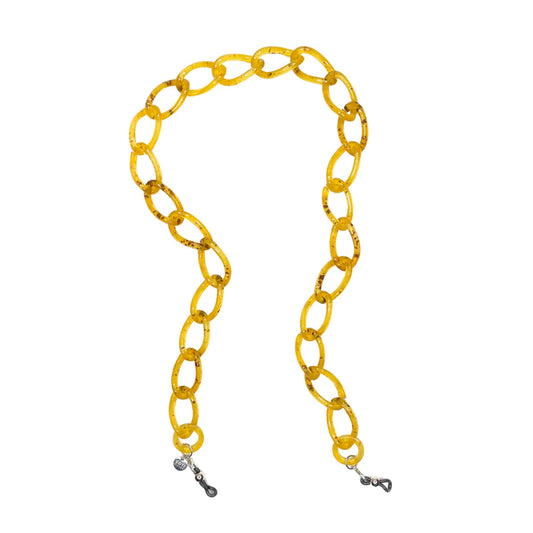 Glasses Chain - Aria Golden Amber