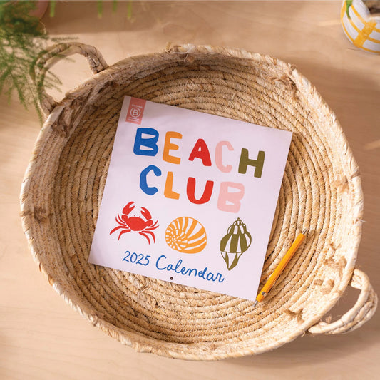 2025 Calendar - Beach Club