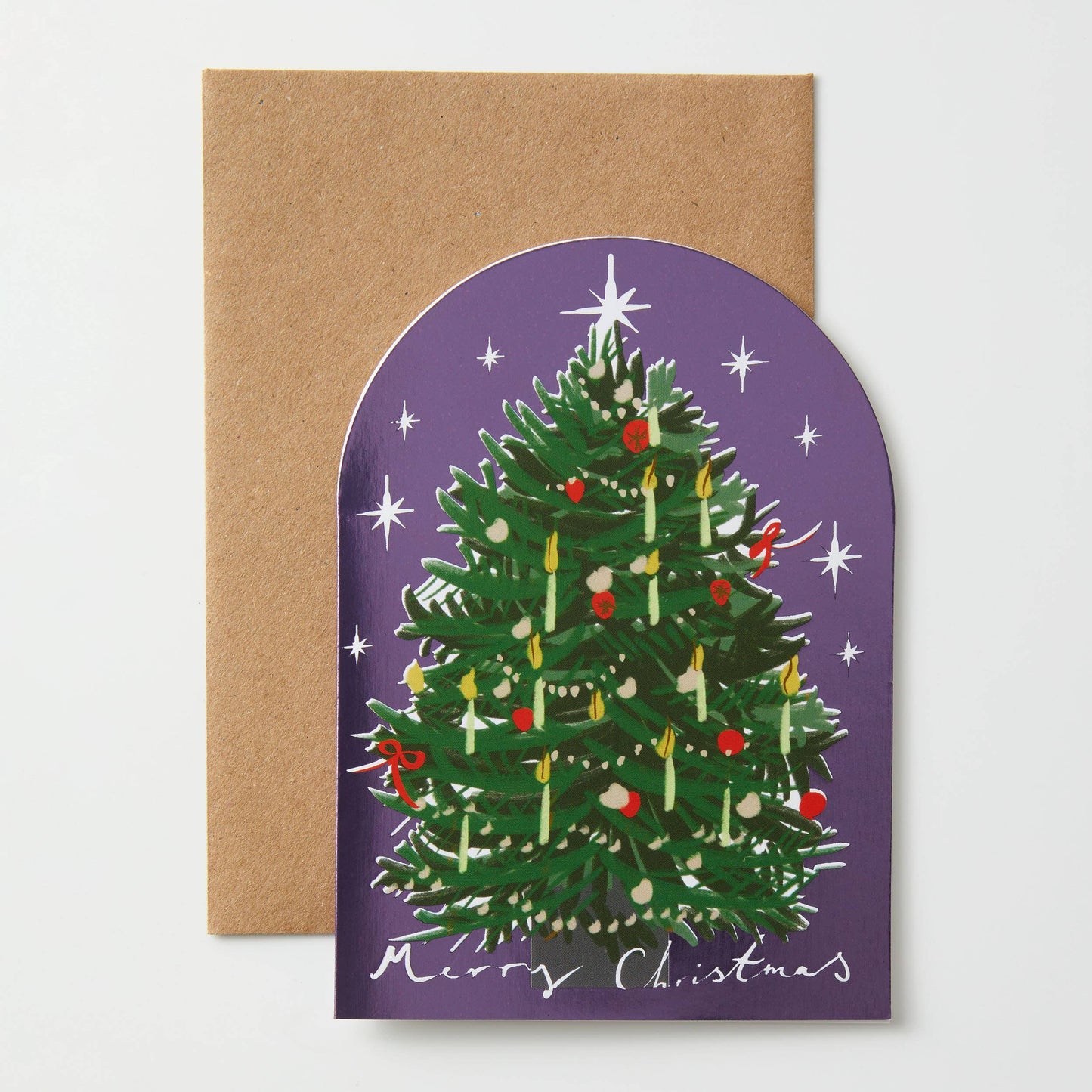 Festive Dome Christmas Tree Card