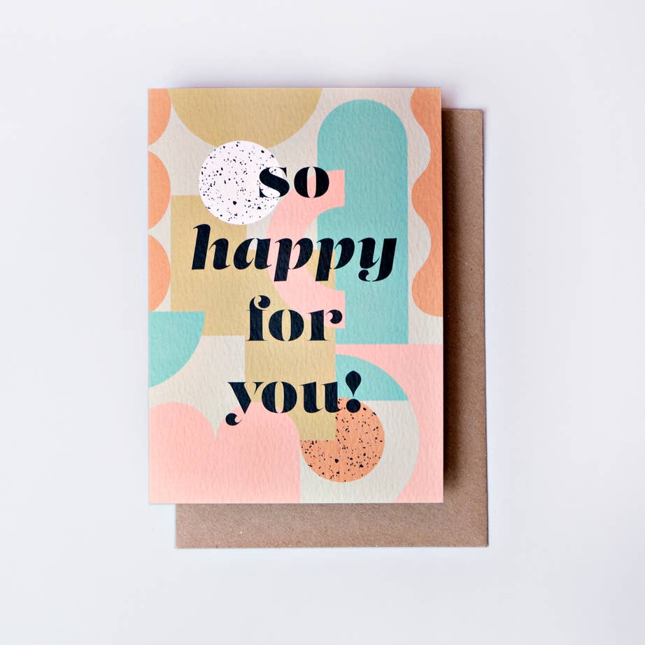 Oslo Happy For You Card