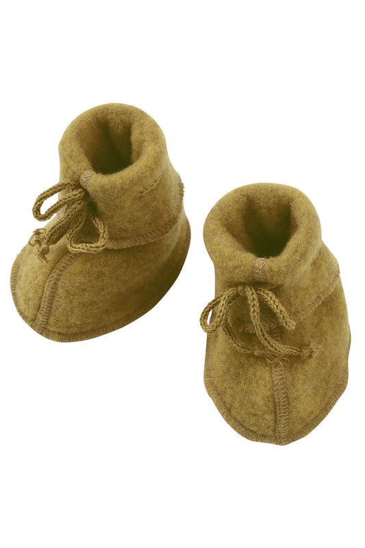 Baby Booties - Saffron