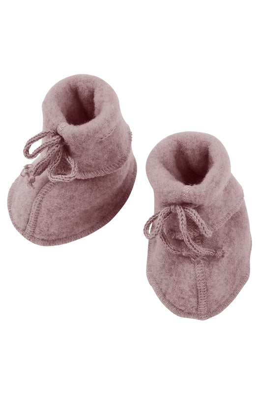 Baby Booties - Rosewood