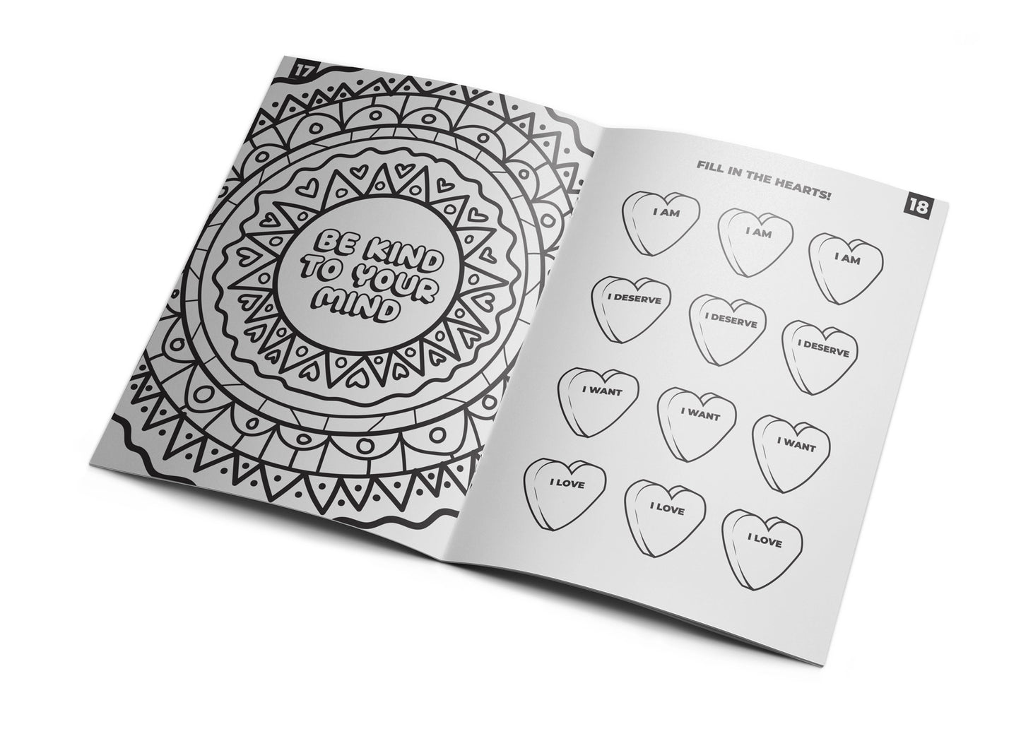 Self-Care Coloring Activity Book