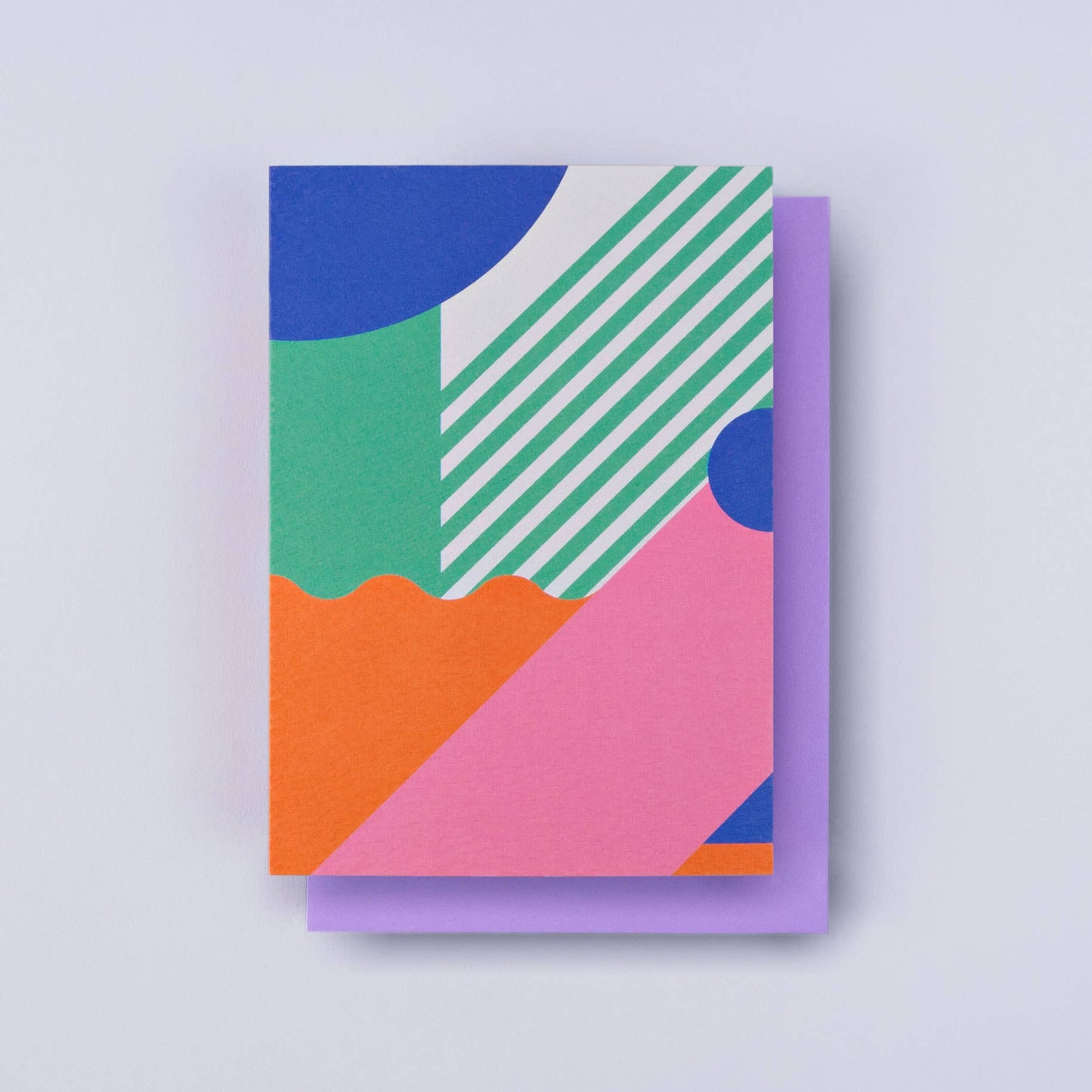 Miami Stripes Art Card