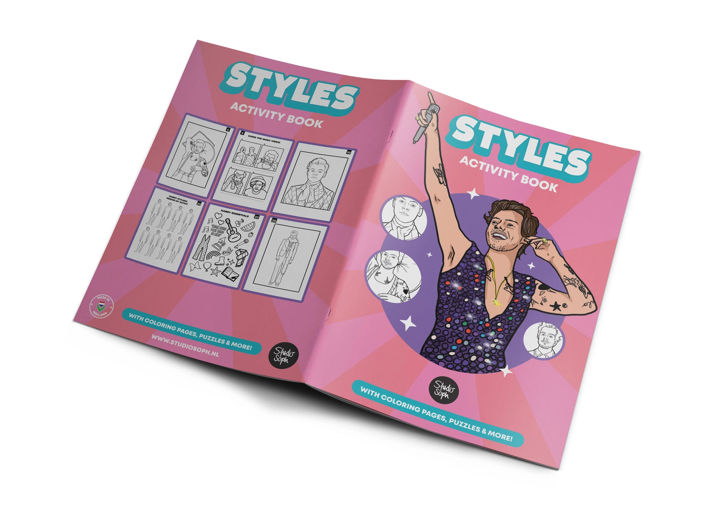 Harry Activity Book A4