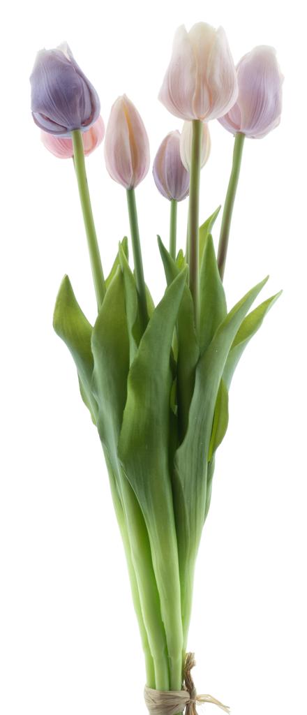 Classic tulip bundle Sally ×7 purple/lavender combo 47cm