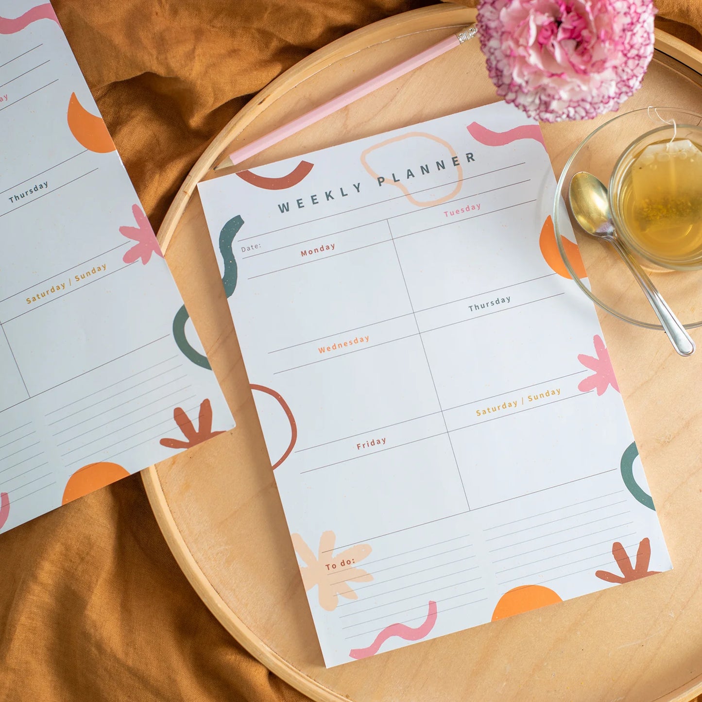 A4 Weekly Planner Pad - Sweet Spot