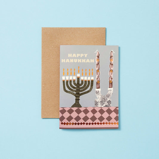 Happy Hanukkah Greeting Card