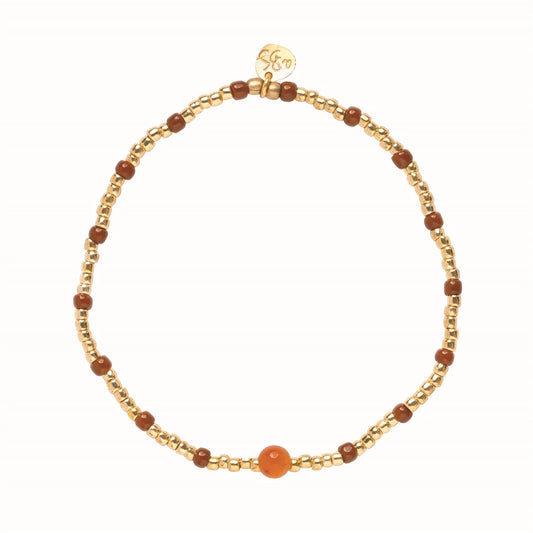 Clever Carnelian Bracelet