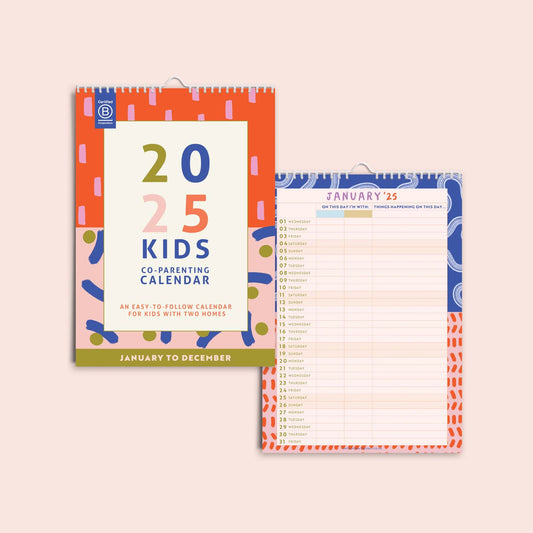 2025 Calendar - Kids Co-Parenting