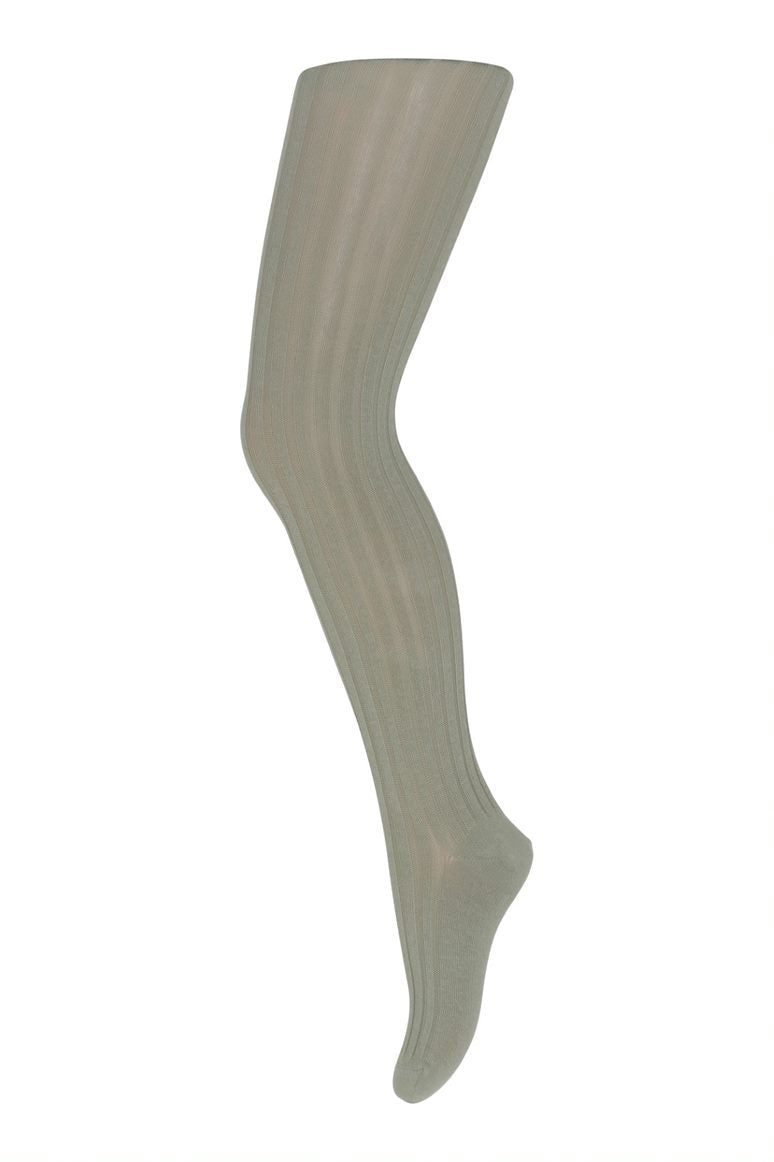 Cotton Rib Tights - Desert Sage