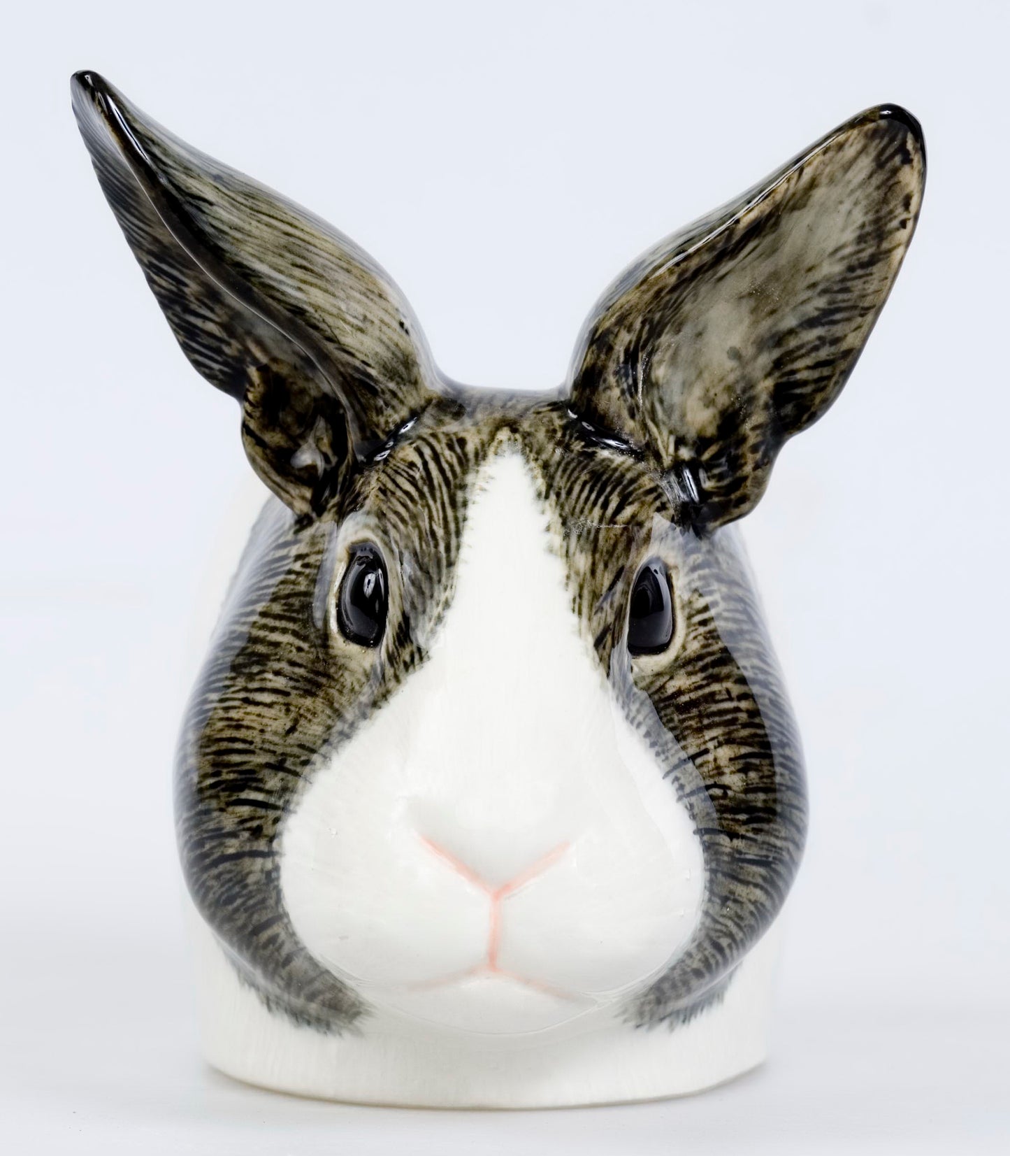 Dutch Rabbit Face Grey Egg Cup