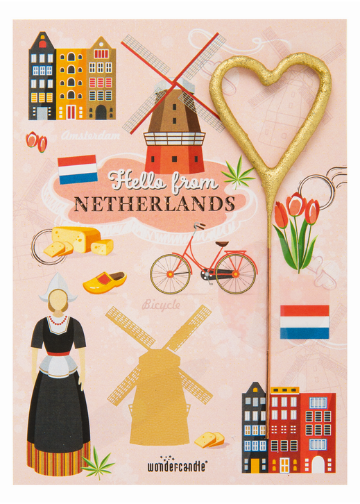 MIni Wondercard - Hello From Netherlands
