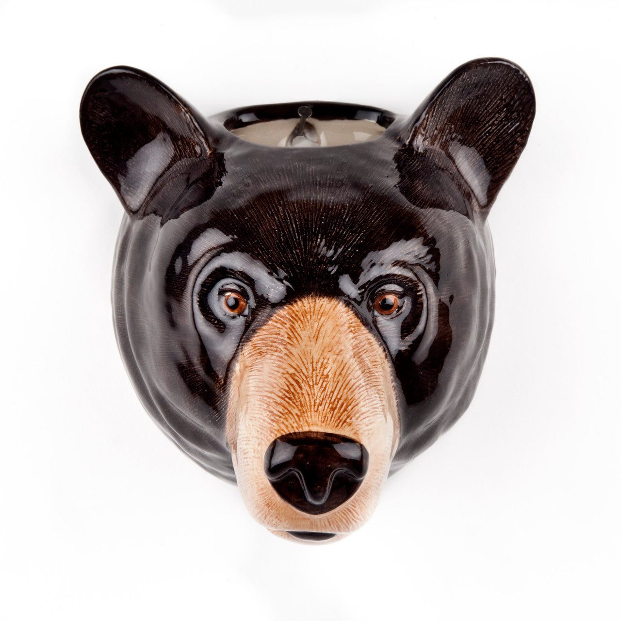 Black Bear Wall Vase - Large