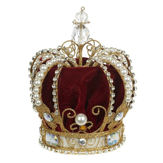 Jeweled Crown Tree Topper - Large