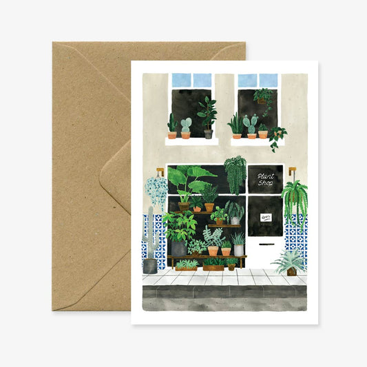 Plant Nursery Greeting Card