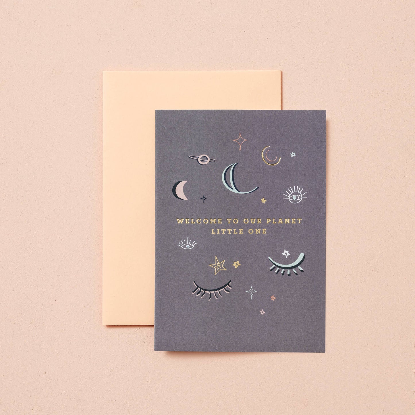 Welcome to Our Planet Little One Greeting Card