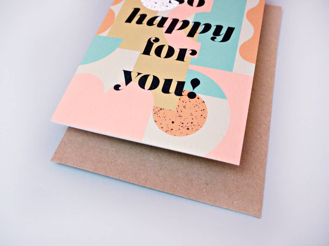 Oslo Happy For You Card