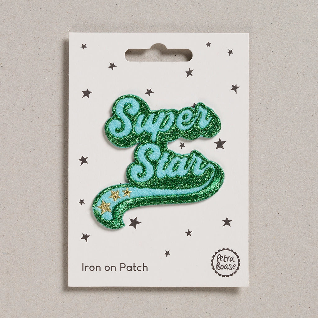 Iron on Patch - Super Star