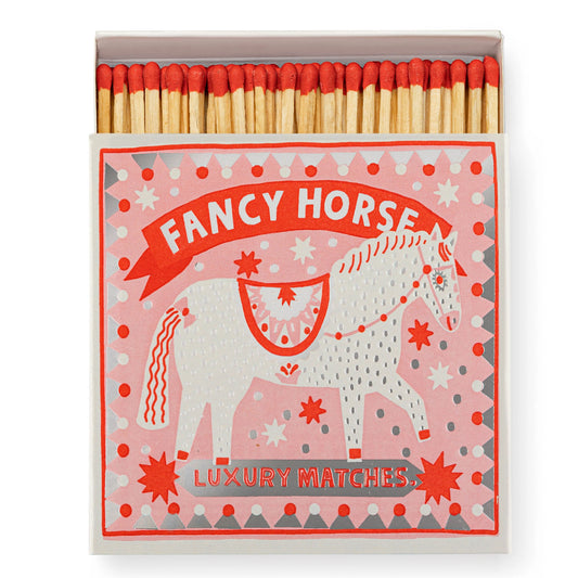 Fancy Horse Luxury Matches Matchbox