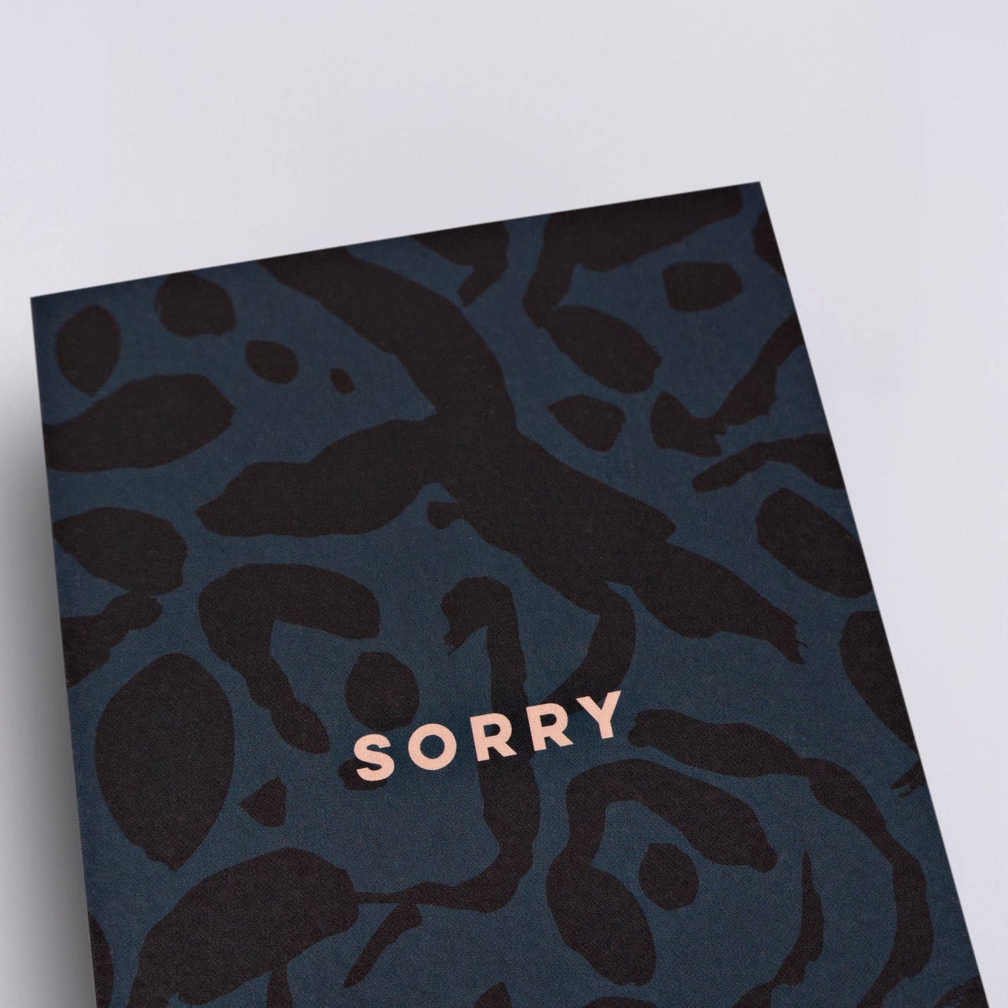 Inky Sorry Card