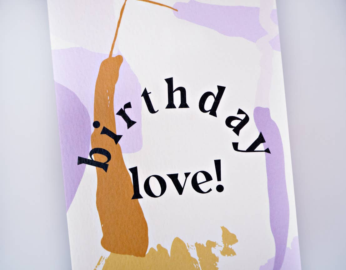 Florence Birthday Card