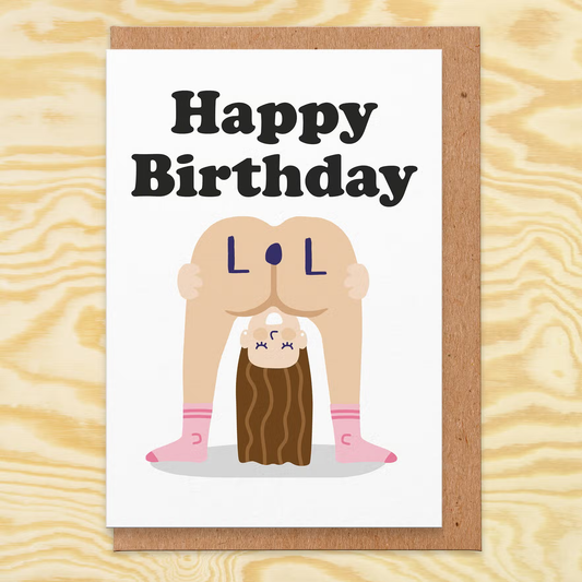 LOL Birthday Girl Greeting Card