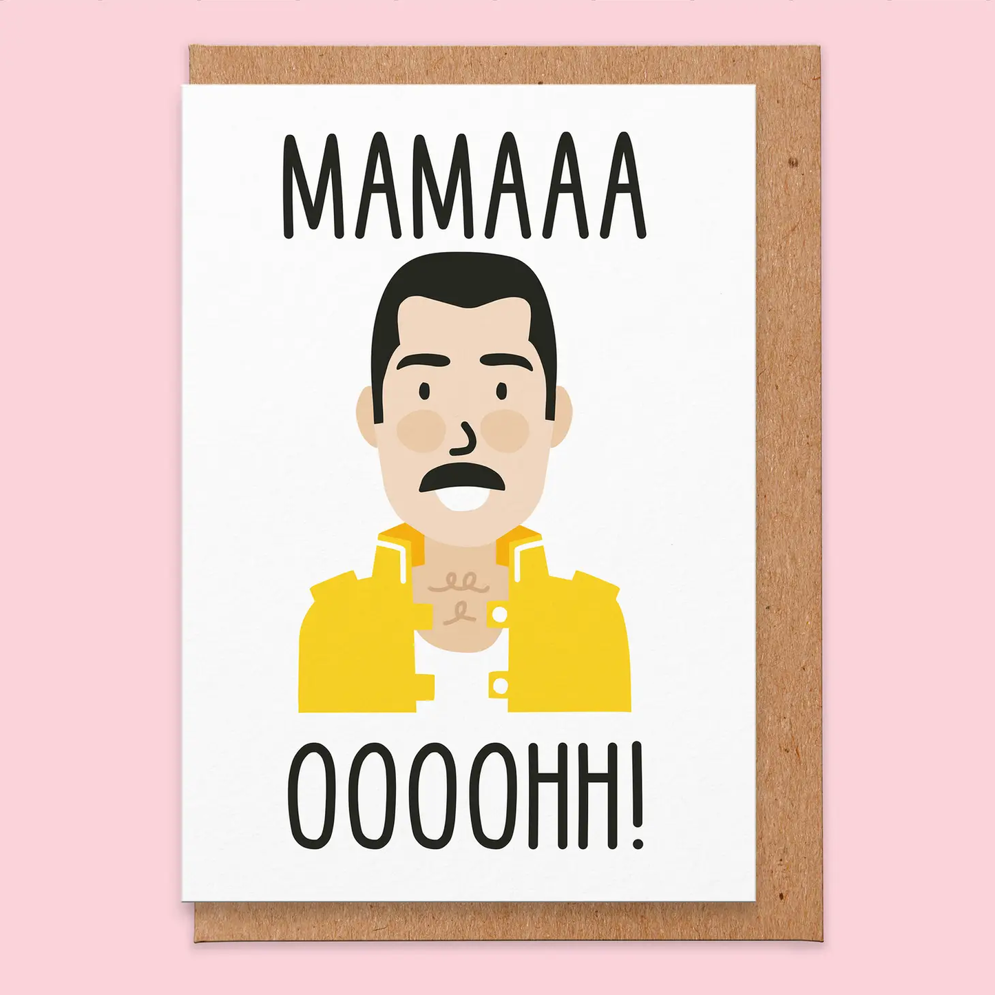 Mama Ooohh! Freddie Greeting Card