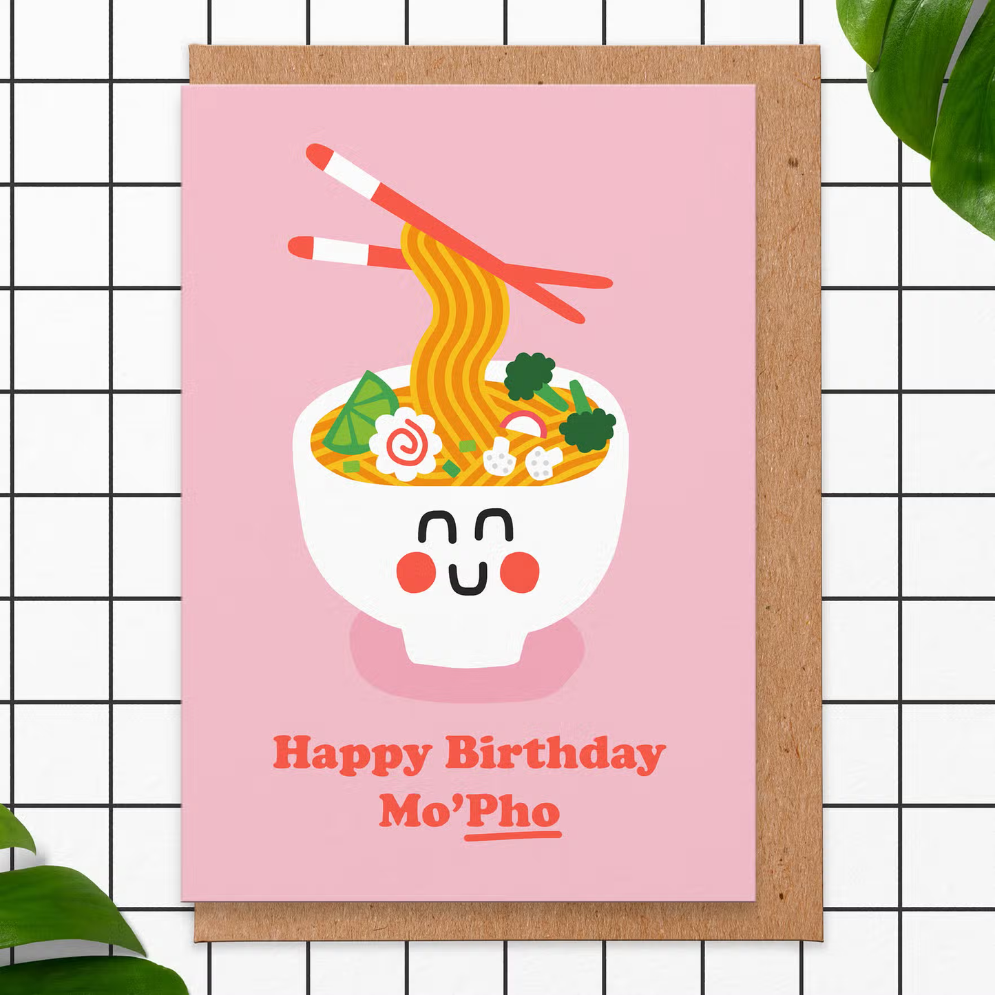 Mopho Greeting Card
