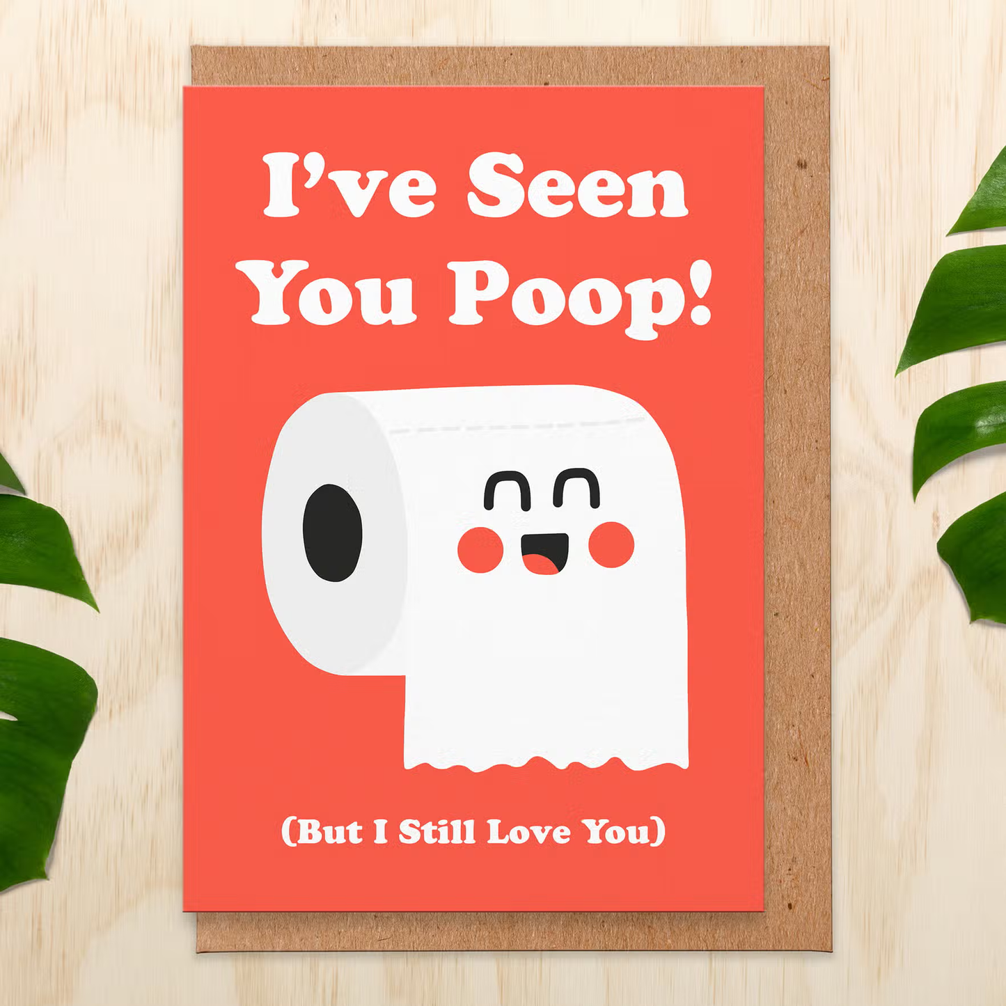 Poop Greeting Card