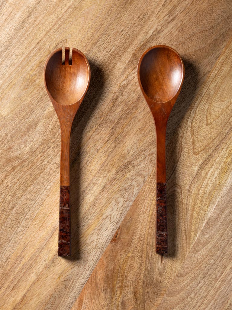 Forest Salad Spoons