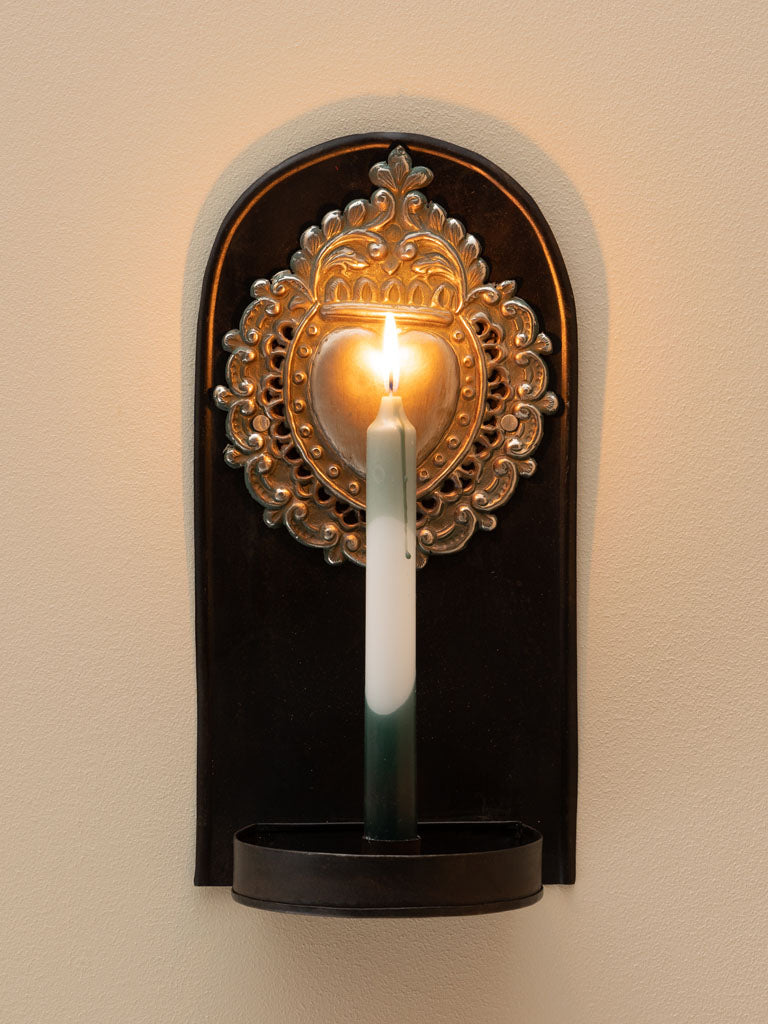 Wall Candlestick with Ex-voto