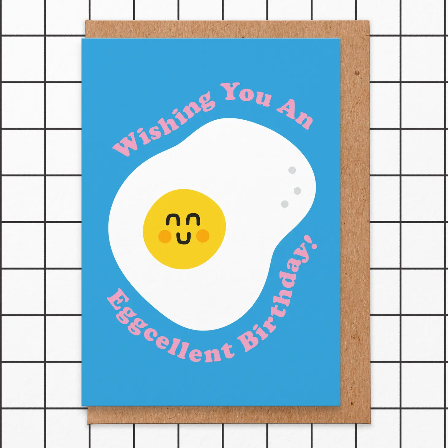 Eggcellent Birthday Greeting Card