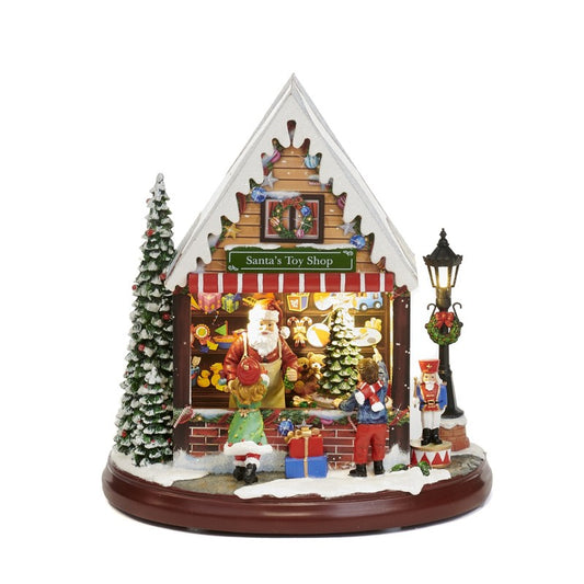 Song & Dance Santa's Toy Shop 26,5cm