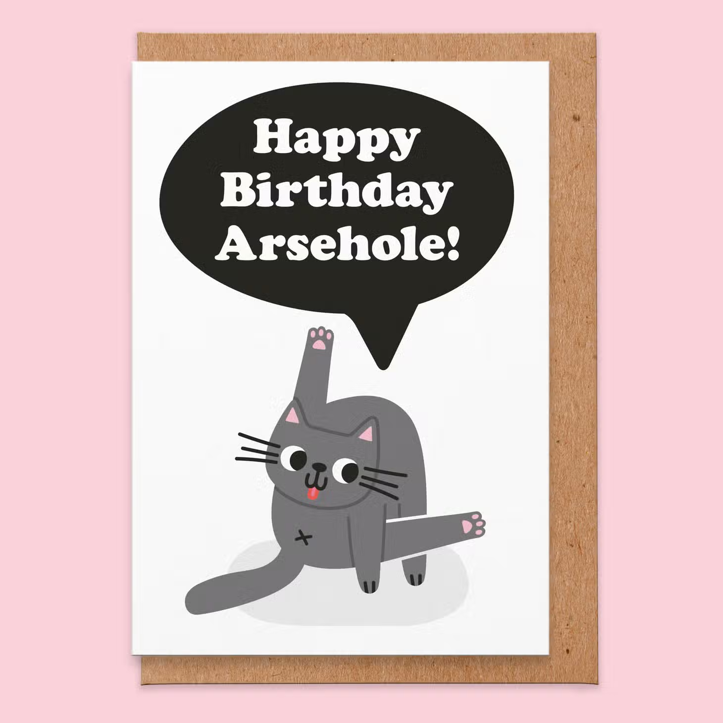 Arsehole Greeting Card