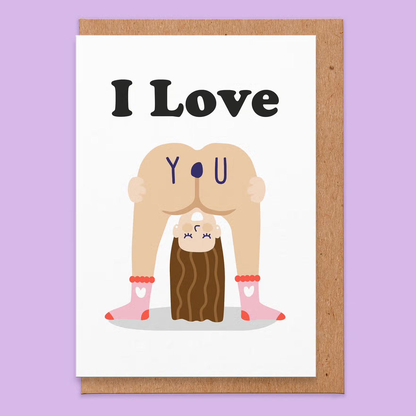 LOL Love Girl Greeting Card