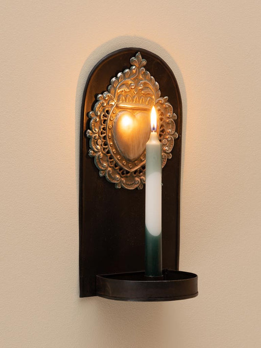 Wall Candlestick with Ex-voto