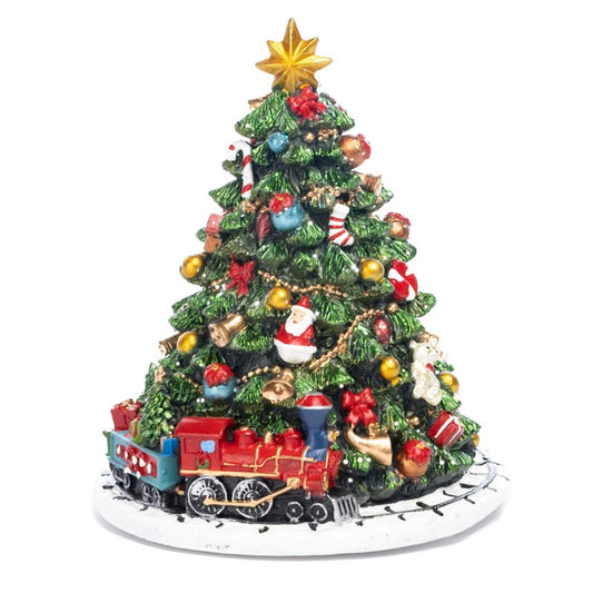 Song & Dance Xmas Tree w/Train 16cmm